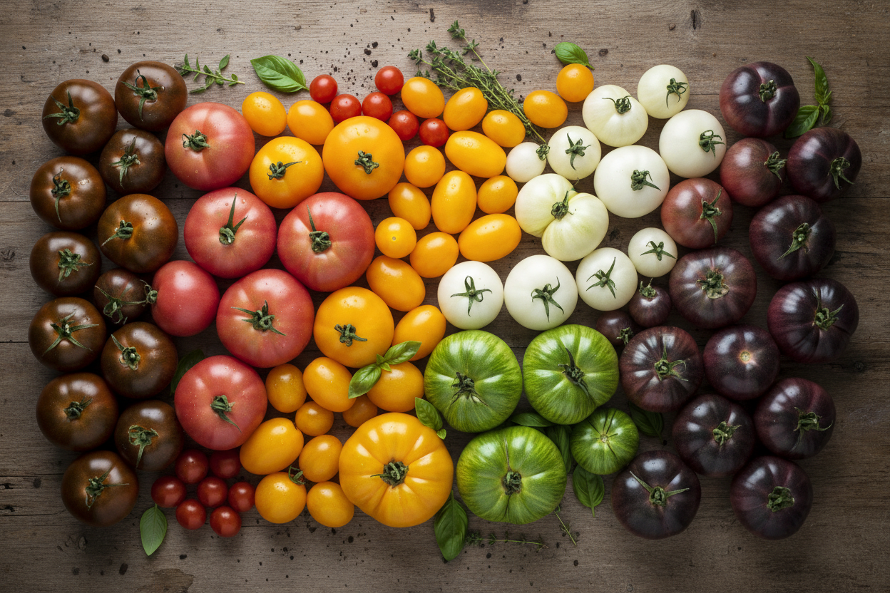 A Rainbow of Tomatoes: Colored Specialty Varieties from Paramount Seeds