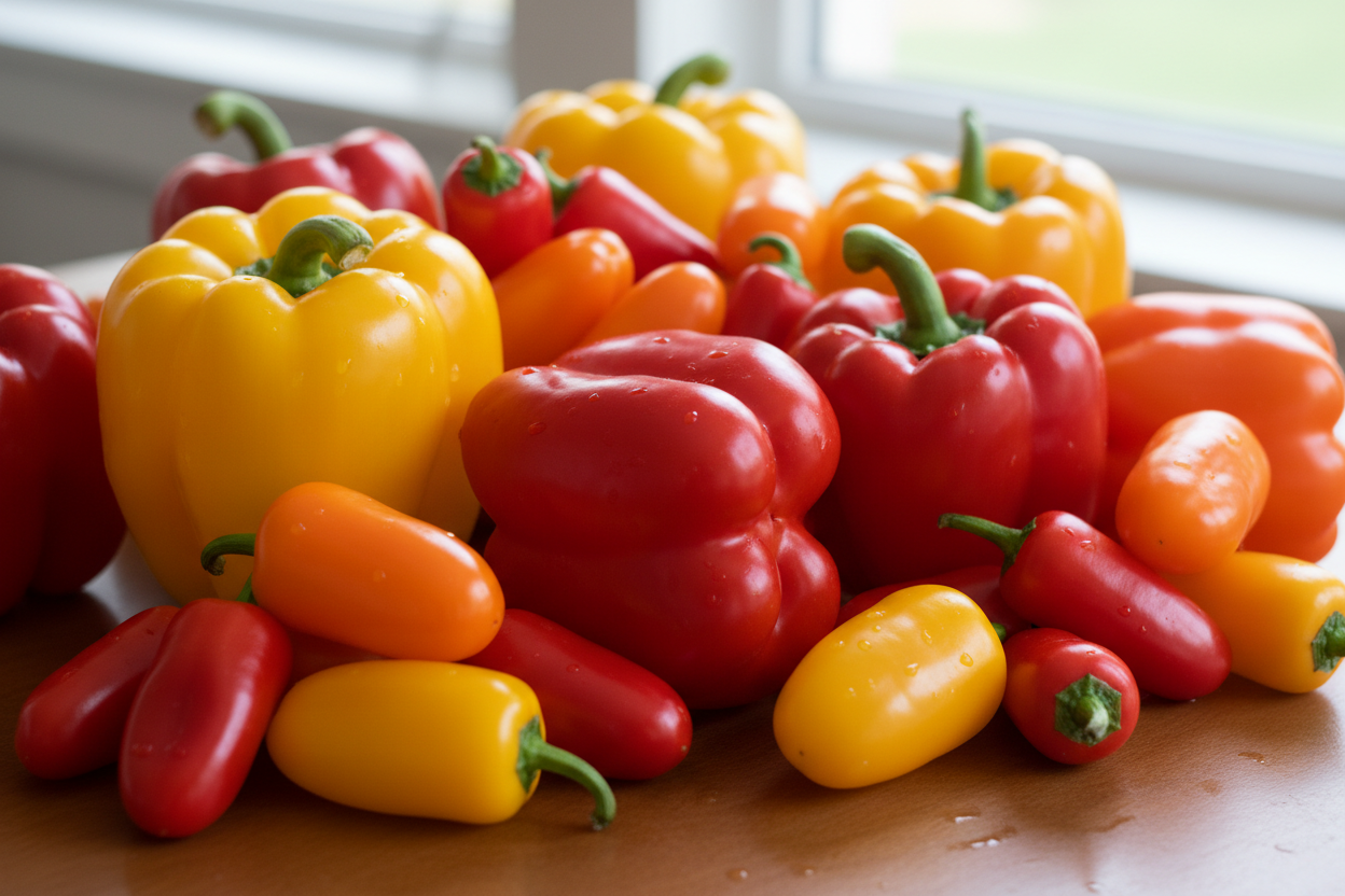 Cultivation of Sweet Pepper in Greenhouses: A Complete Production Guide Including Mini Peppers