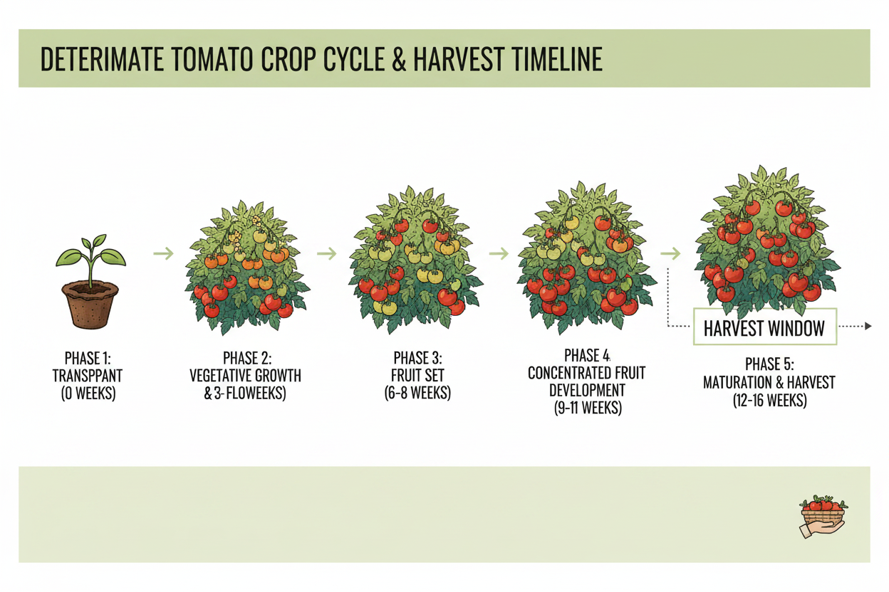 Determinate Tomatoes: A Grower's Guide to Varieties & Production