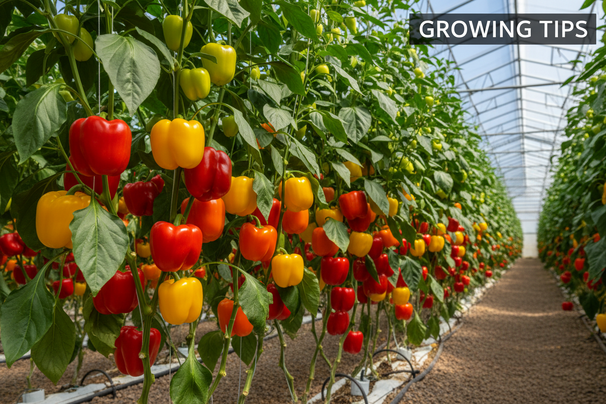 Greenhouse Peppers: Top varieties