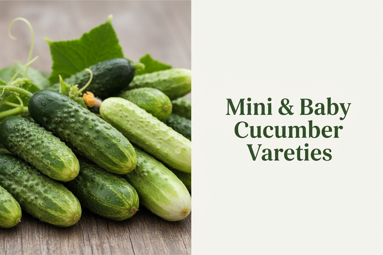 Mini & Baby Cucumber Varieties for Greenhouse Growers.