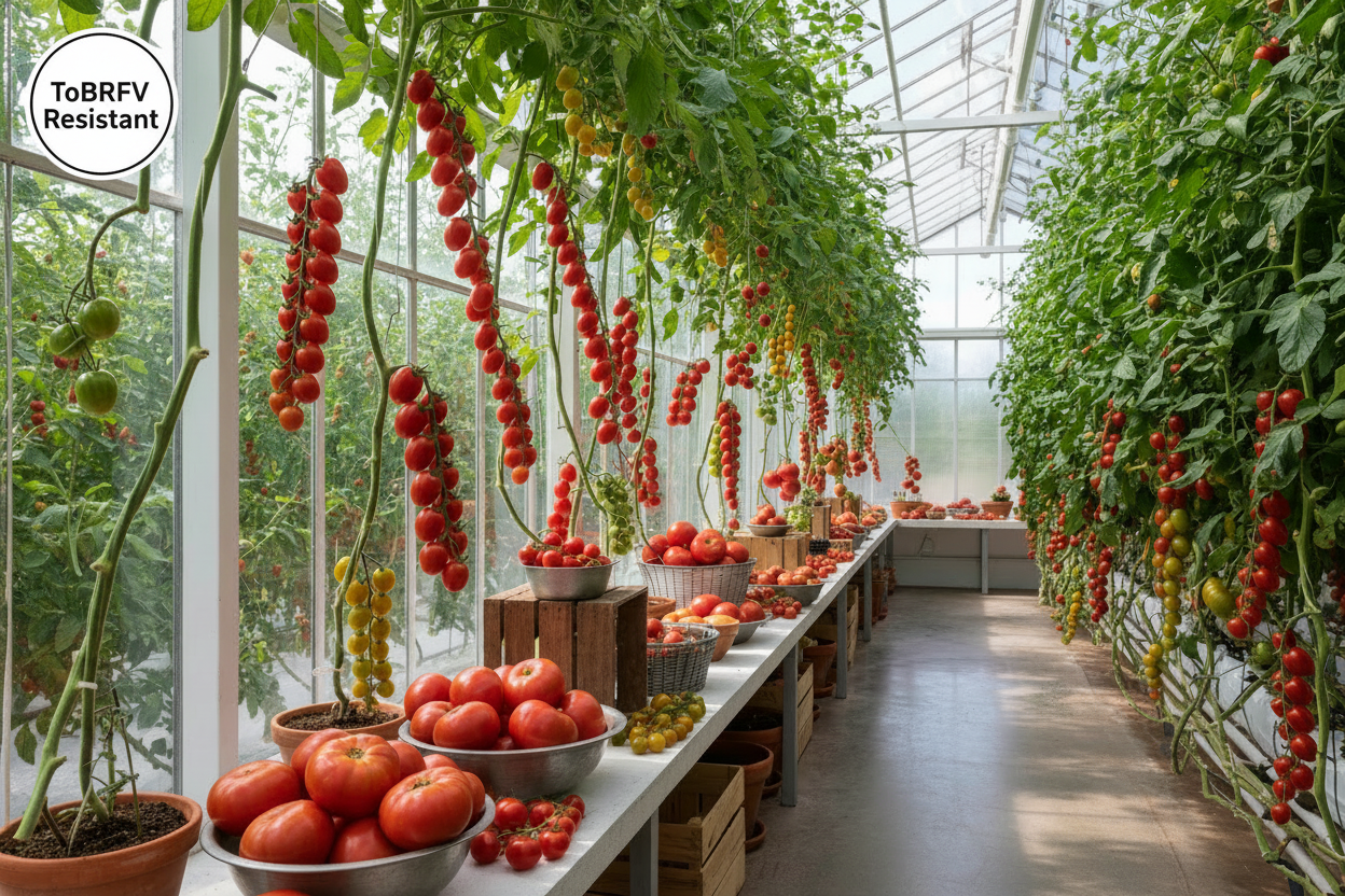 ToBRFV-Resistant Tomato Varieties from Paramount Seeds