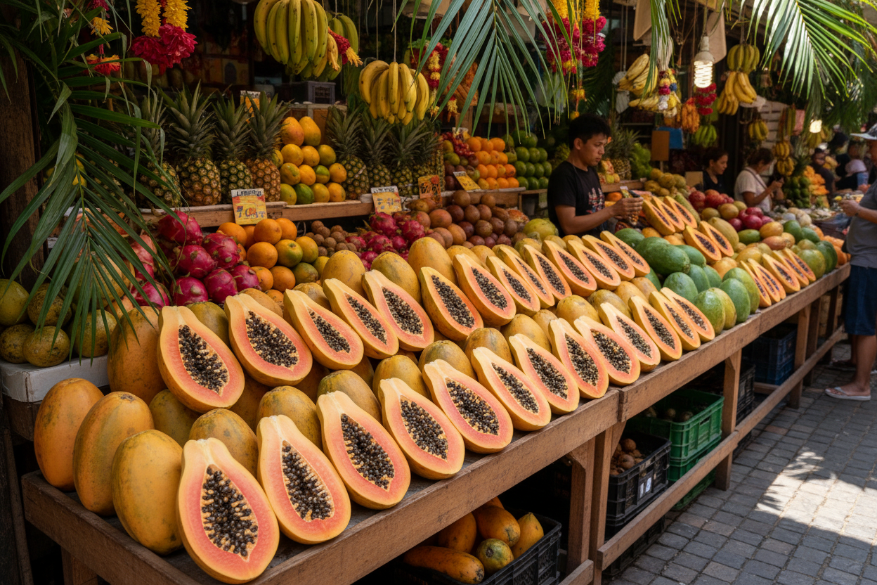Papaya Production: A Grower's Guide to Varieties, Cultivation, and Harvest