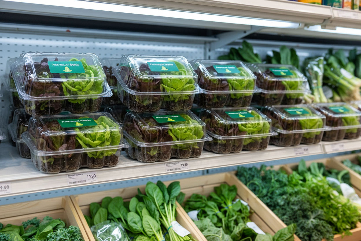 Multipack Lettuce Program Guide: Red & Green Pairing Chart for Multipacks